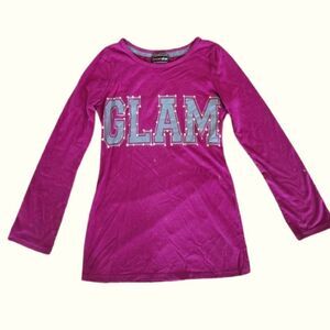🌻4/$20🌻Long sleeve Tunic - Plum sz Large (10/12)
